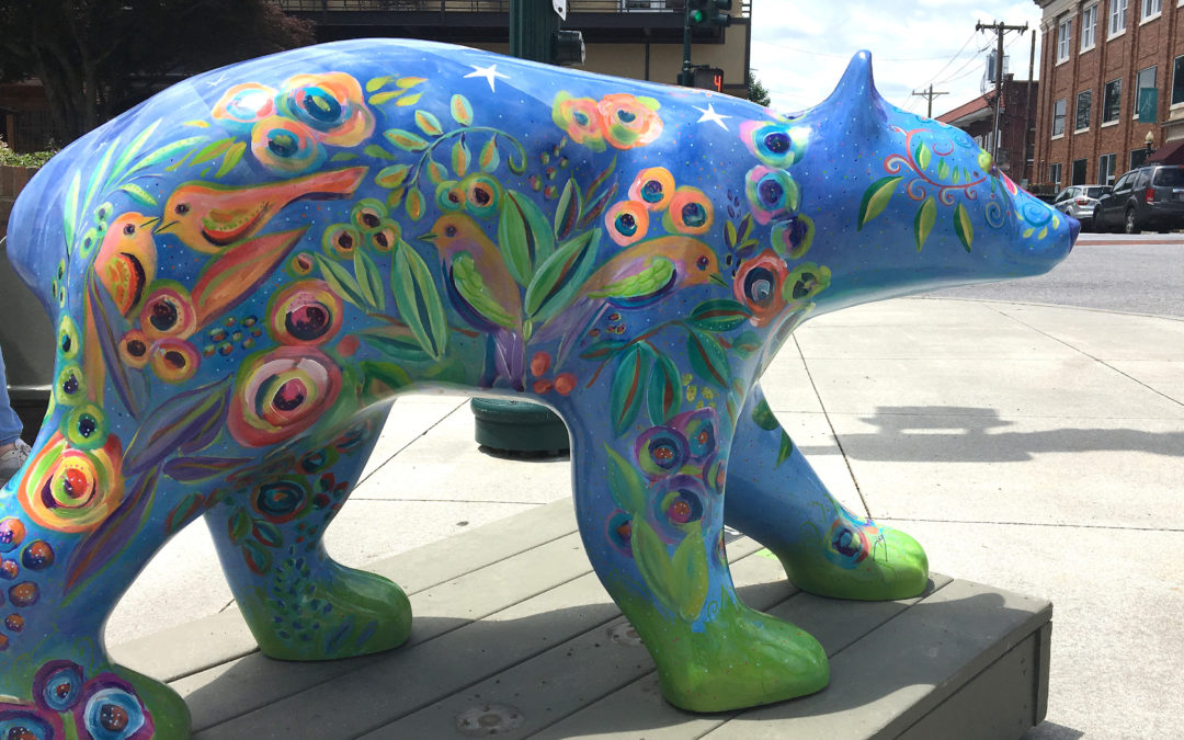Bearfootin’ Public Art Walk